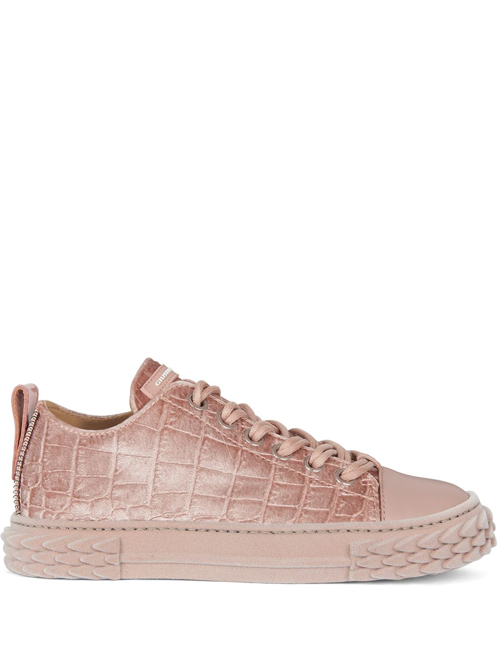 Giuseppe Zanotti Blabber 低帮运动鞋 - 粉色