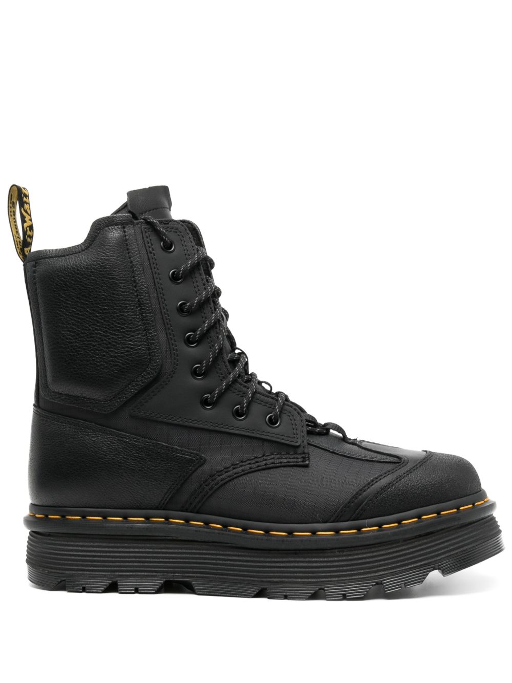 Dr. Martens 1460 Beta Zebzag 短靴 - 黑色