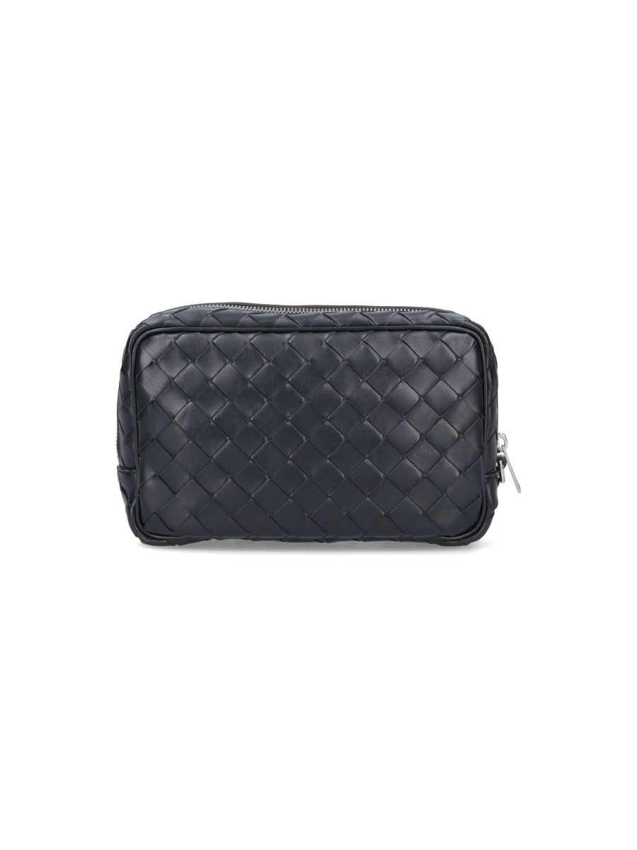 Bottega Veneta Intrecciato 小号带手腕带手拿包