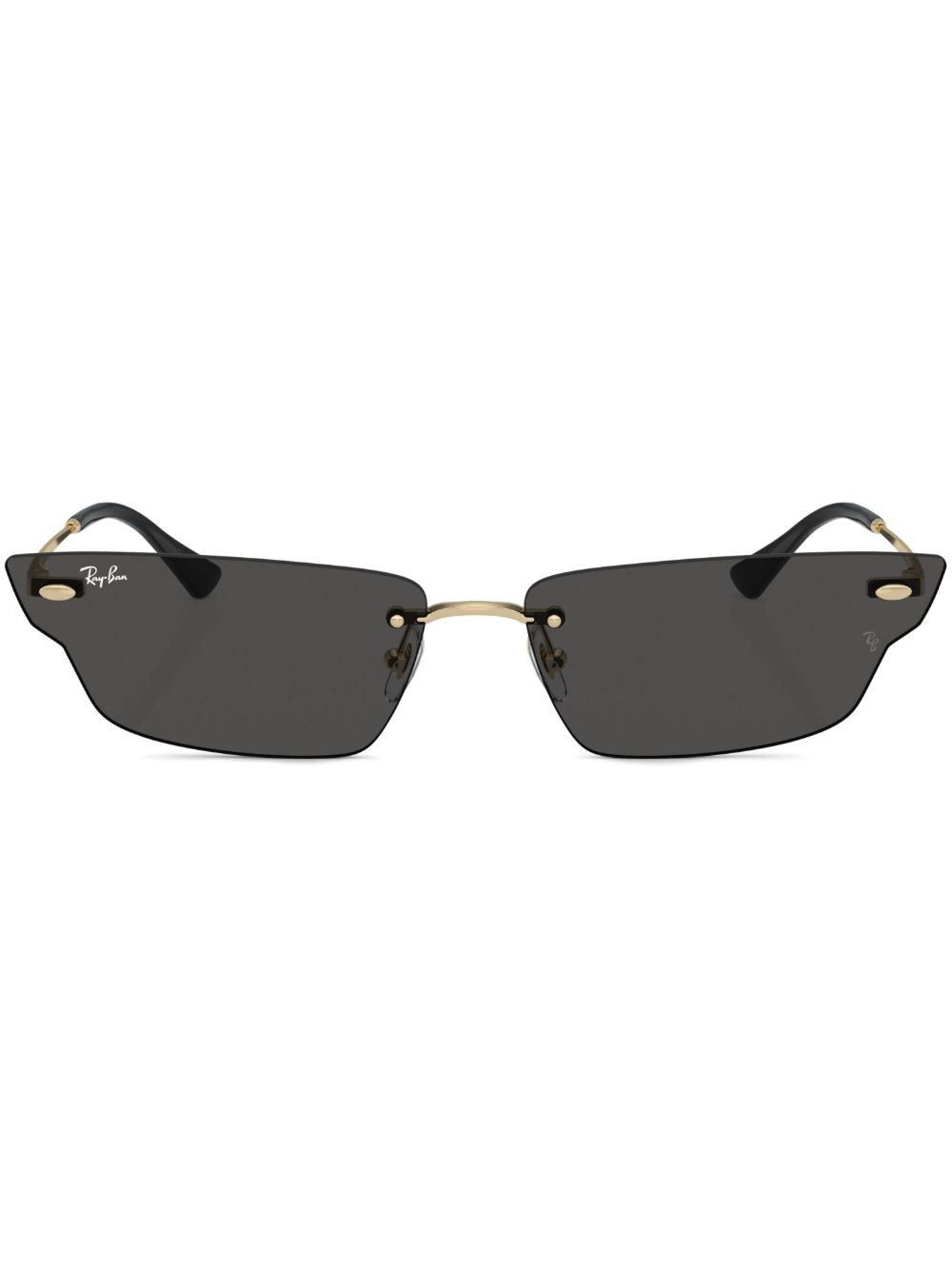 Ray-Ban Anh 猫眼镜框太阳眼镜 - 金色