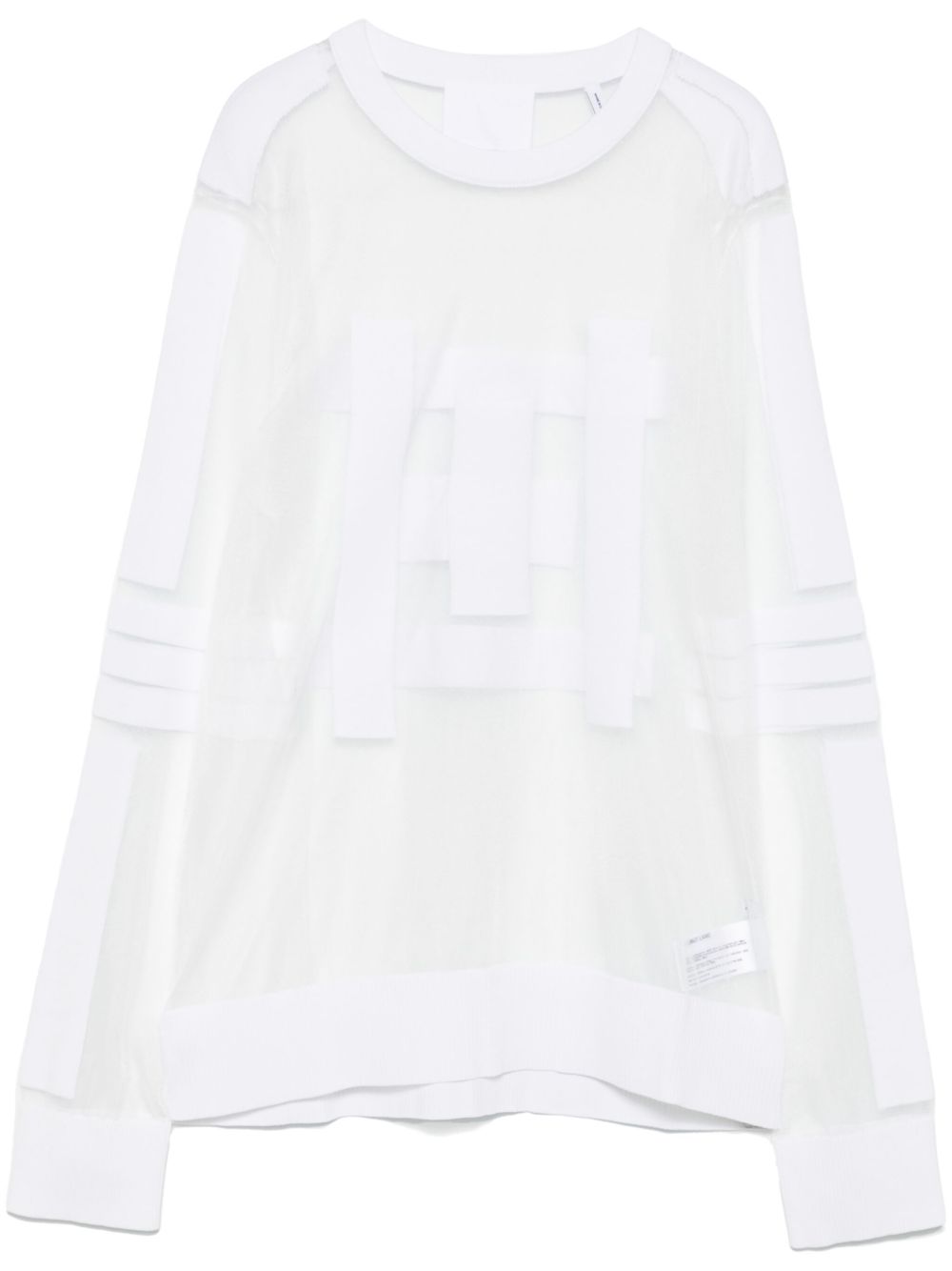 Helmut Lang H Astro 上衣 - 白色