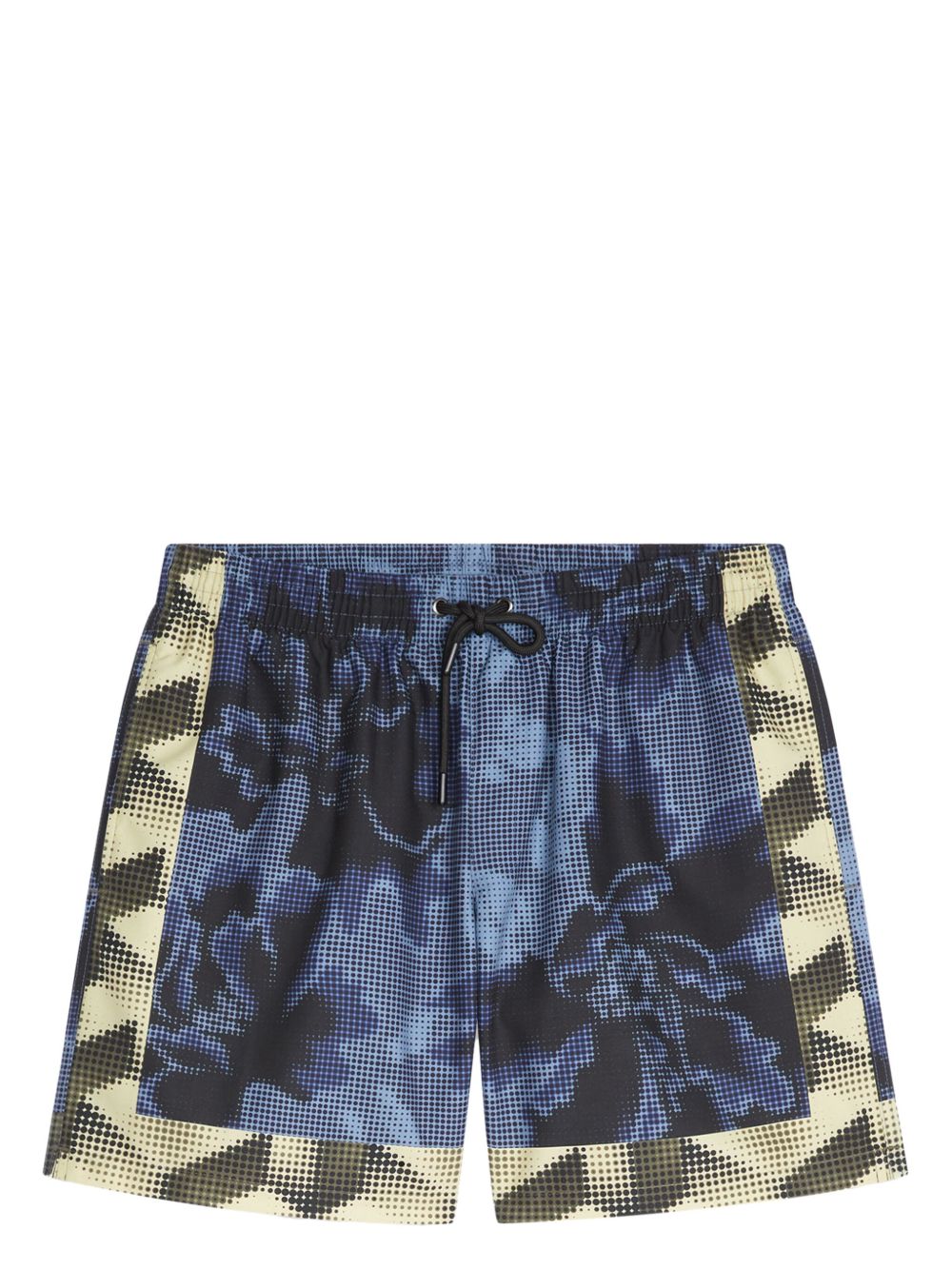 DRIES VAN NOTEN 花卉印花泳裤 - 蓝色