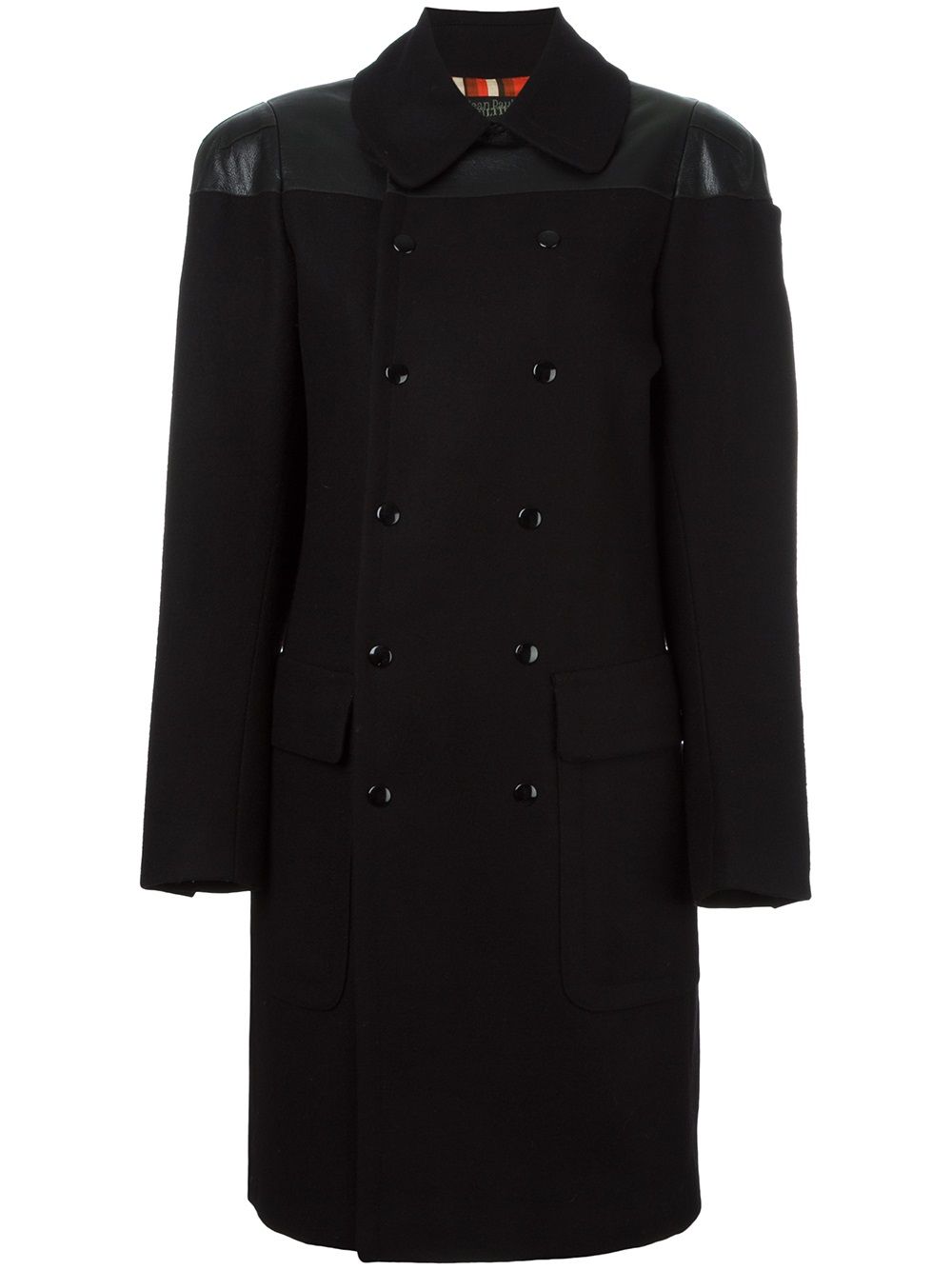 Jean Paul Gaultier Pre-Owned 双排扣外套 - 黑色