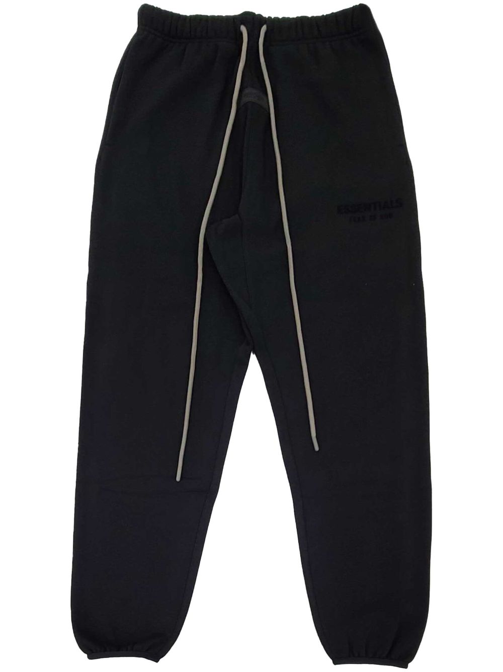 FEAR OF GOD ESSENTIALS logo刺绣运动裤 - 黑色