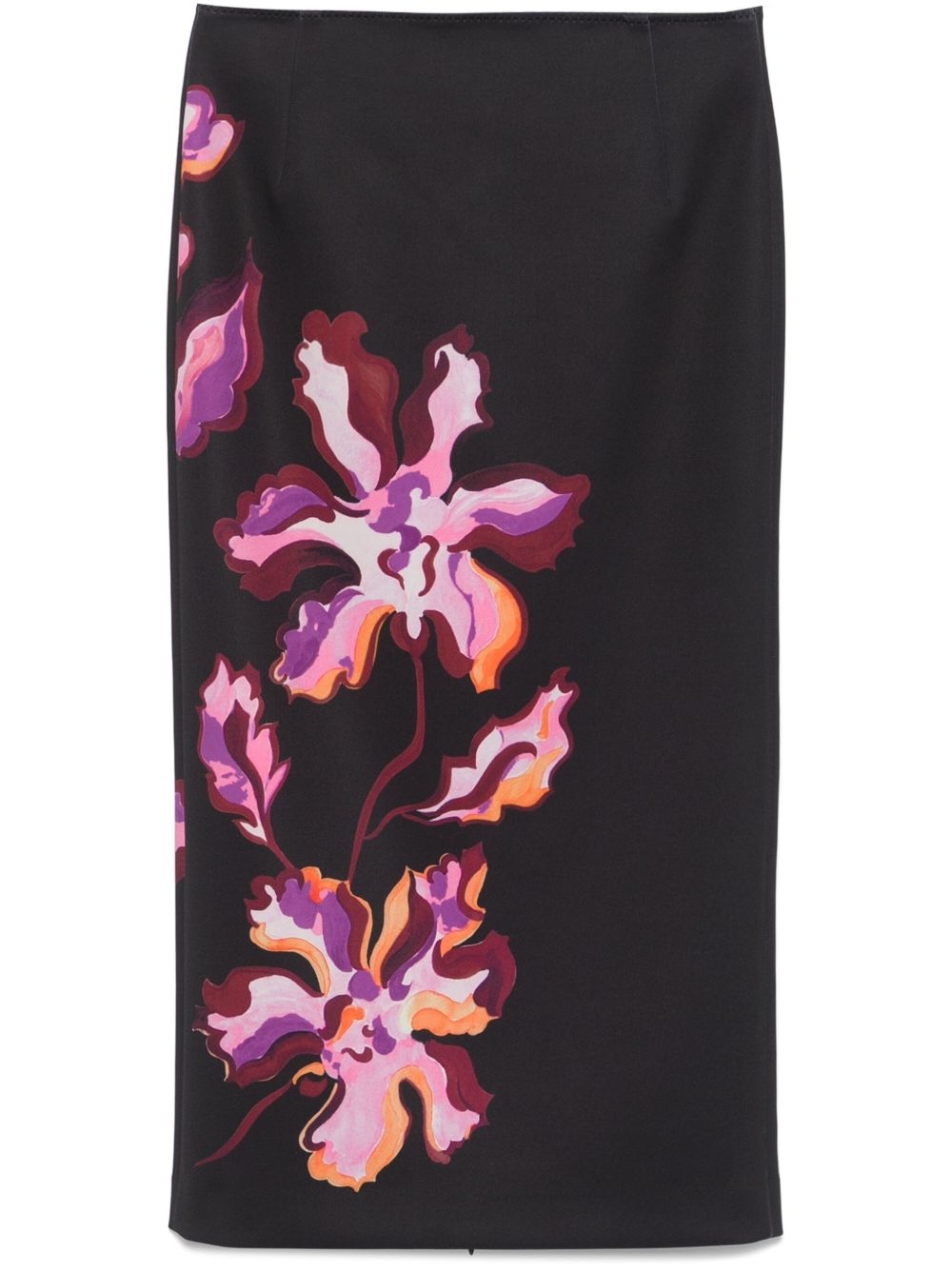 Dorothee Schumacher Flame Flower 半身裙 - 黑色