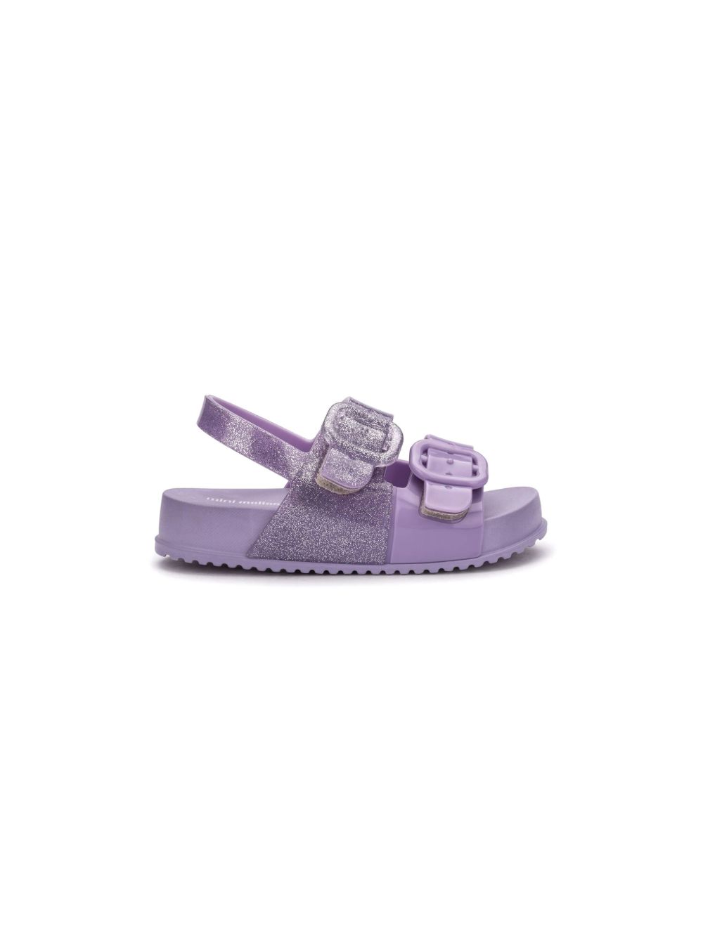Mini Melissa 裹踝凉鞋 - 紫色