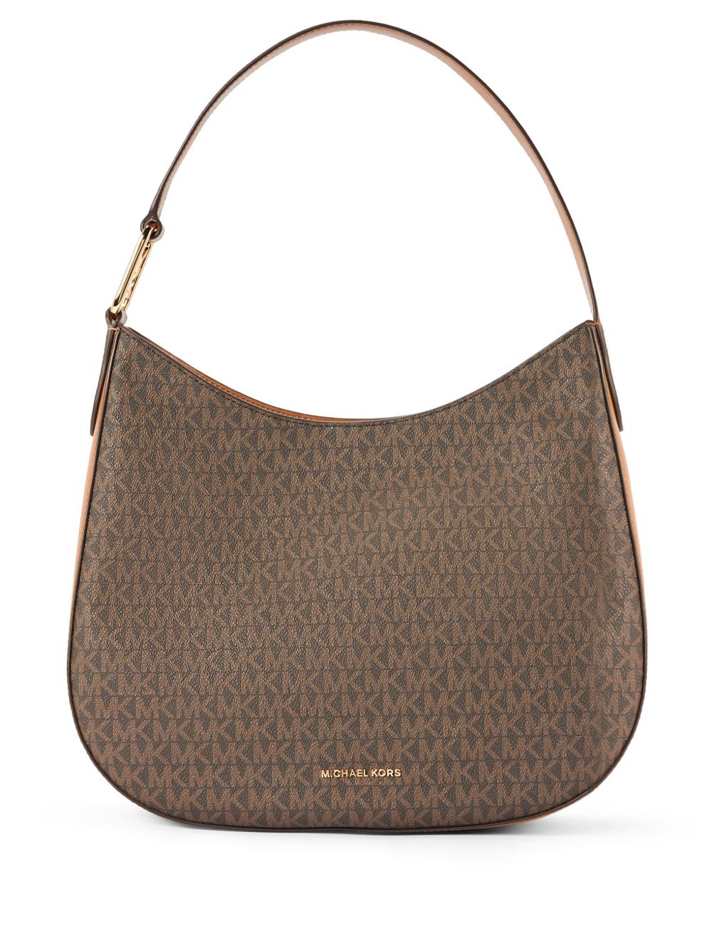 Michael Kors Kensington 大号单肩包 - 褐色