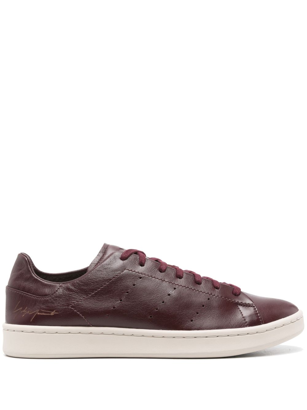 Y-3 Stan Smith 皮质运动鞋 - 红色