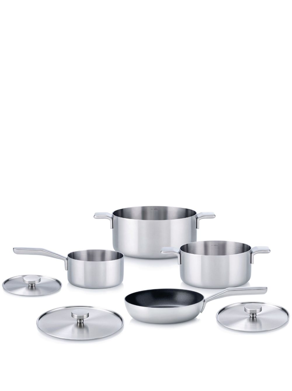 Alessi 炊具套装（七件装） - 银色