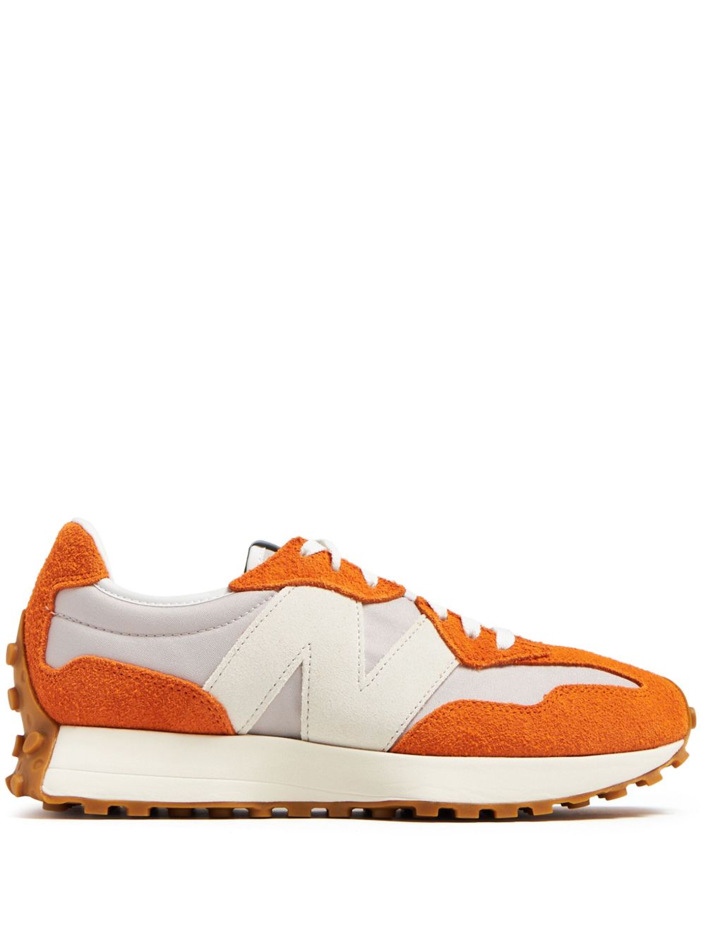 New Balance XC72 拼接绒面皮运动鞋 - 橘色