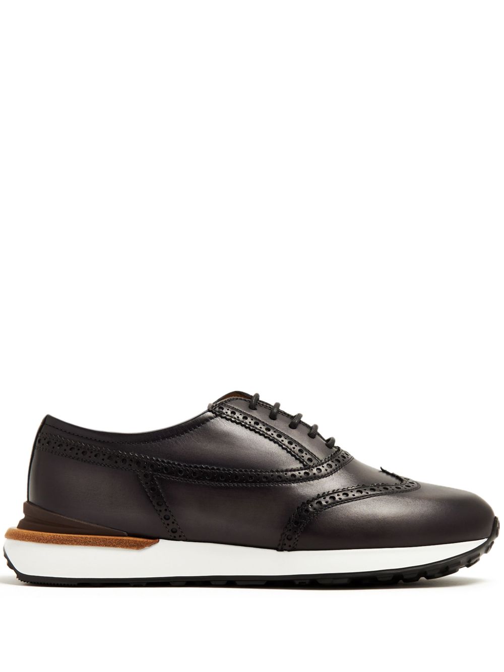 Magnanni Boltisburg 皮质运动鞋 - 黑色