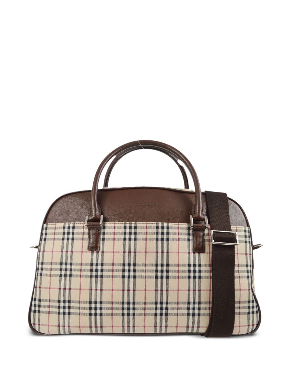 Burberry Pre-Owned House Check 两用手提包（1990-2000年代典藏款） - 中性色