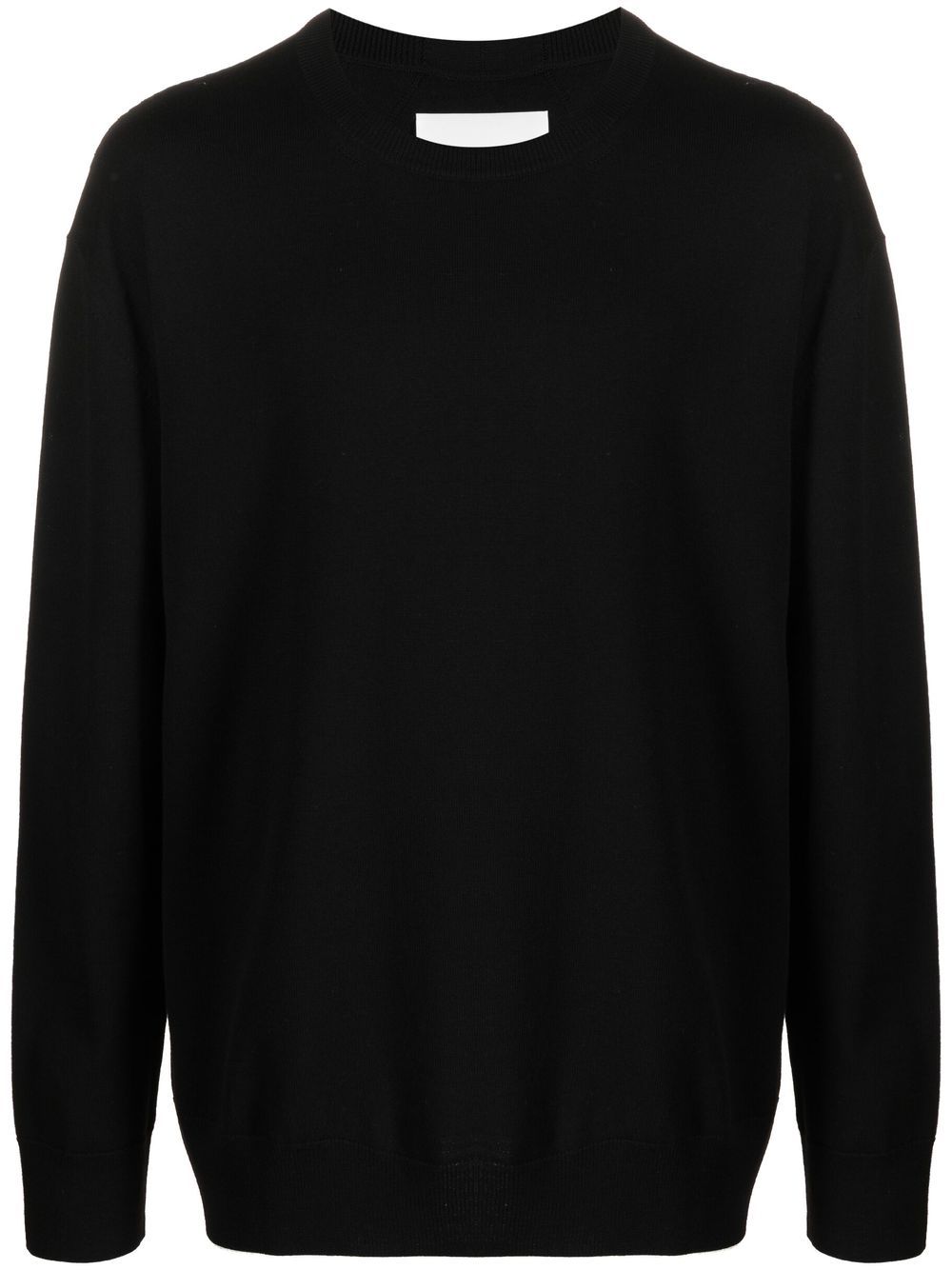 Jil Sander 羊毛针织毛衣 - 黑色