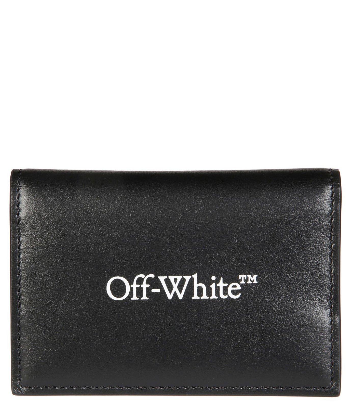 Off-White 印花logo双折钱包
