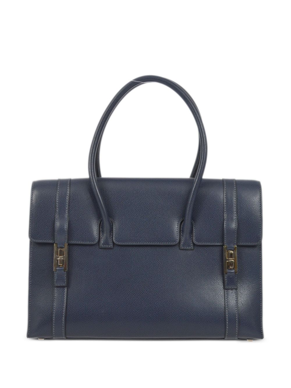 Hermès Pre-Owned Drag II 32 手提包（2002年典藏款） - 蓝色