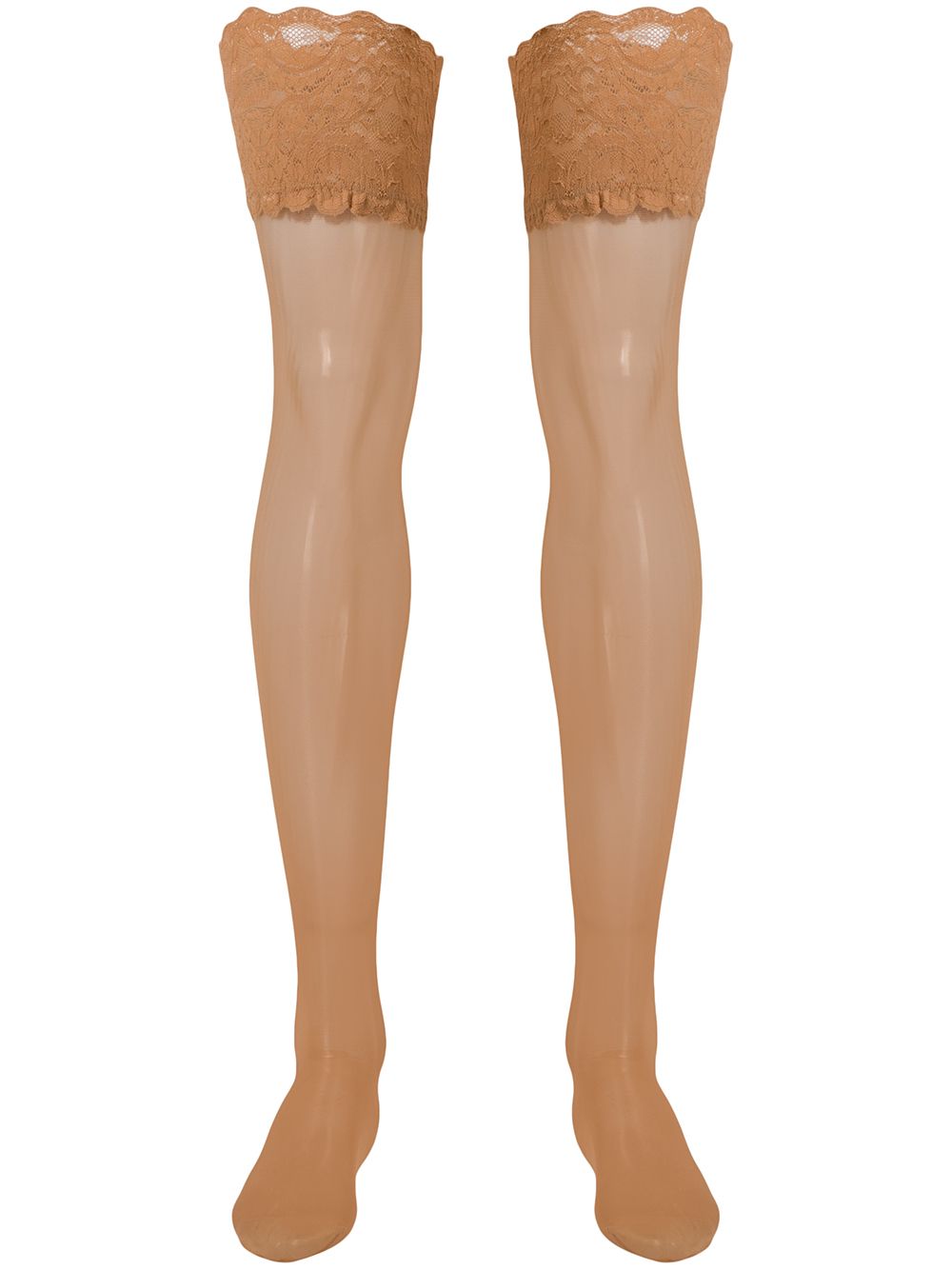 Wolford Satin 20防滑紧口长筒袜 - 中性色