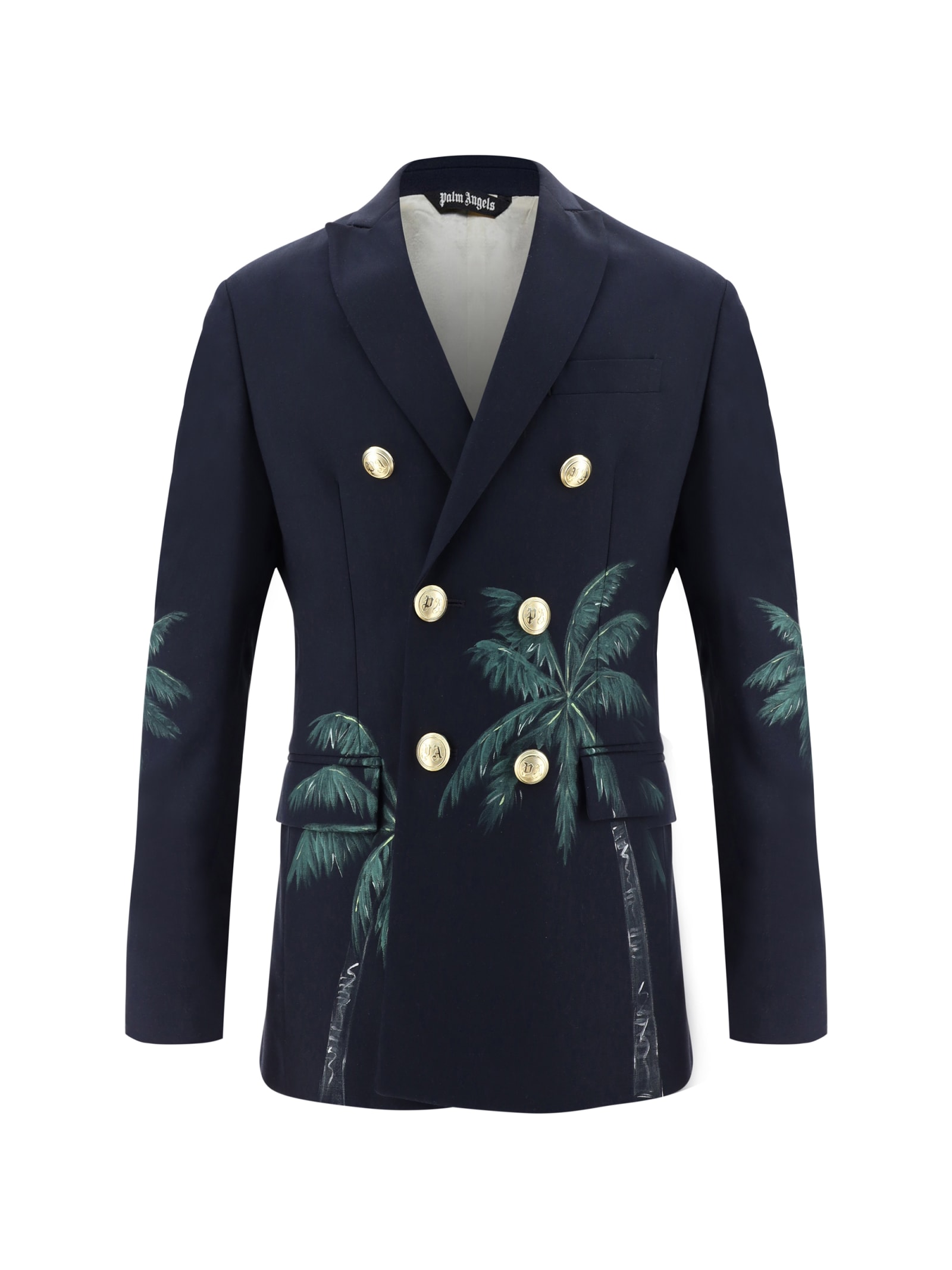 Palm Angels Palms Classic Double Breasted Jacket