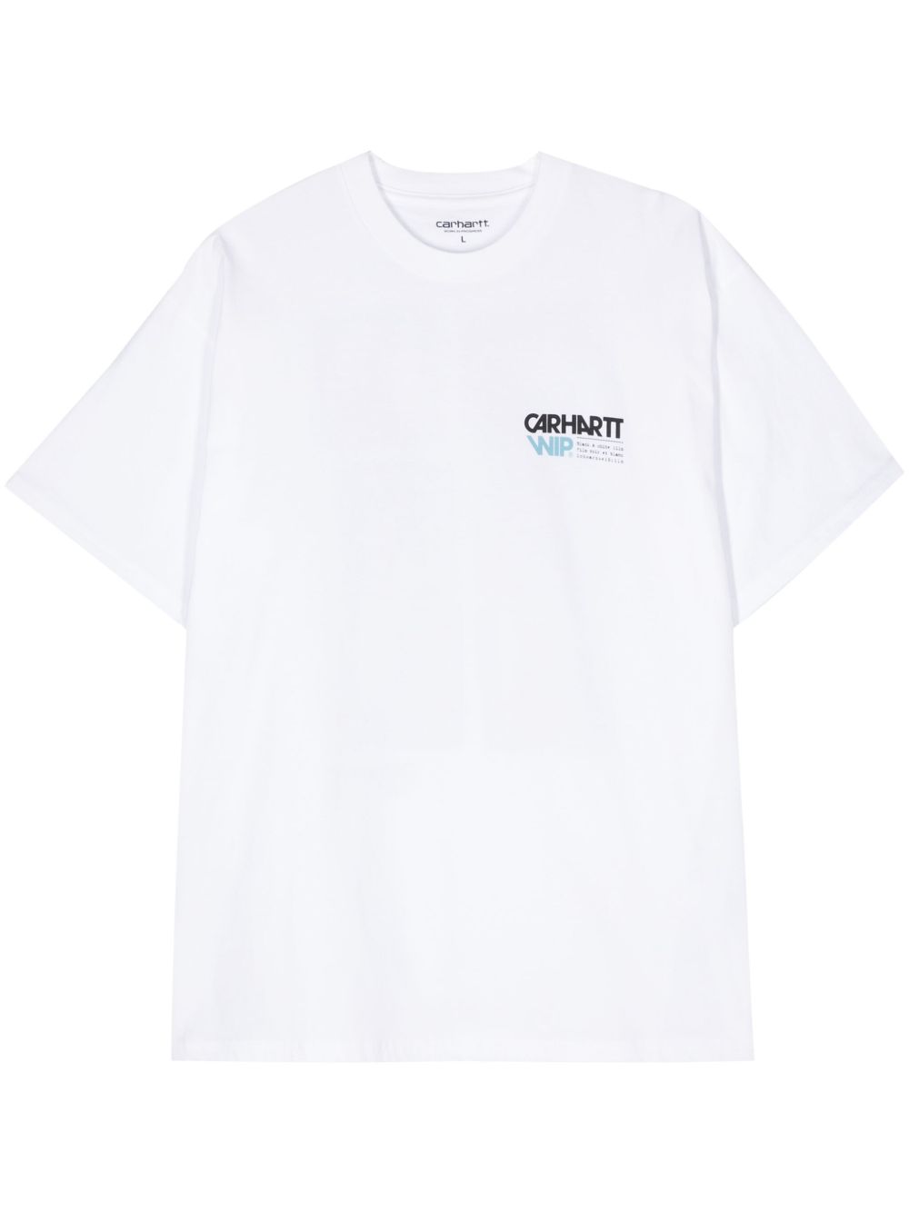 Carhartt WIP Contact logo印花T恤 - 白色