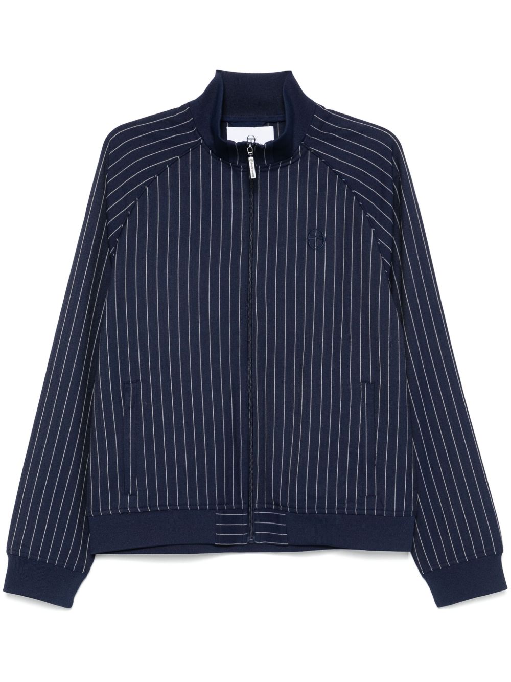 Sergio Tacchini Gessato Suiting 运动夹克 - 蓝色