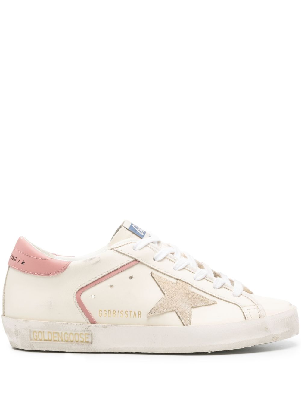 Golden Goose Super-Star 皮质运动鞋 - 中性色