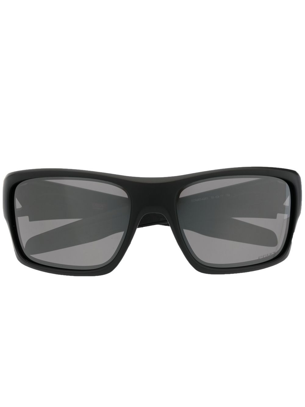 Oakley Turbine 方框太阳眼镜 - 黑色