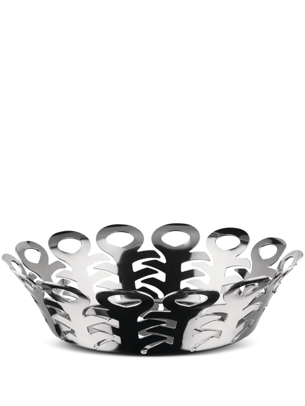 Alessi 雕塑感餐碗 - 银色