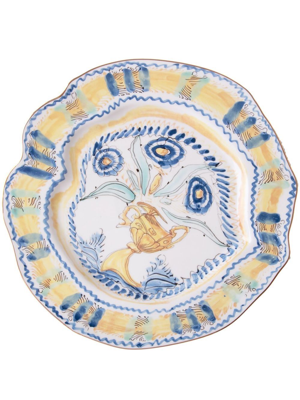 Seletti Classics on Acid Spanish Maiolica 晚宴盘 - 白色
