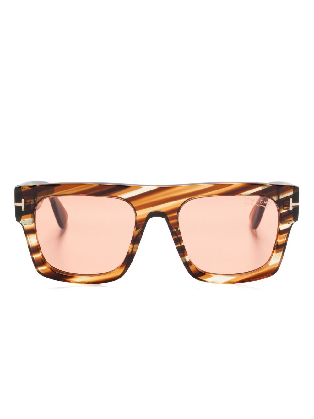 TOM FORD Eyewear Fausto 太阳眼镜 - 褐色