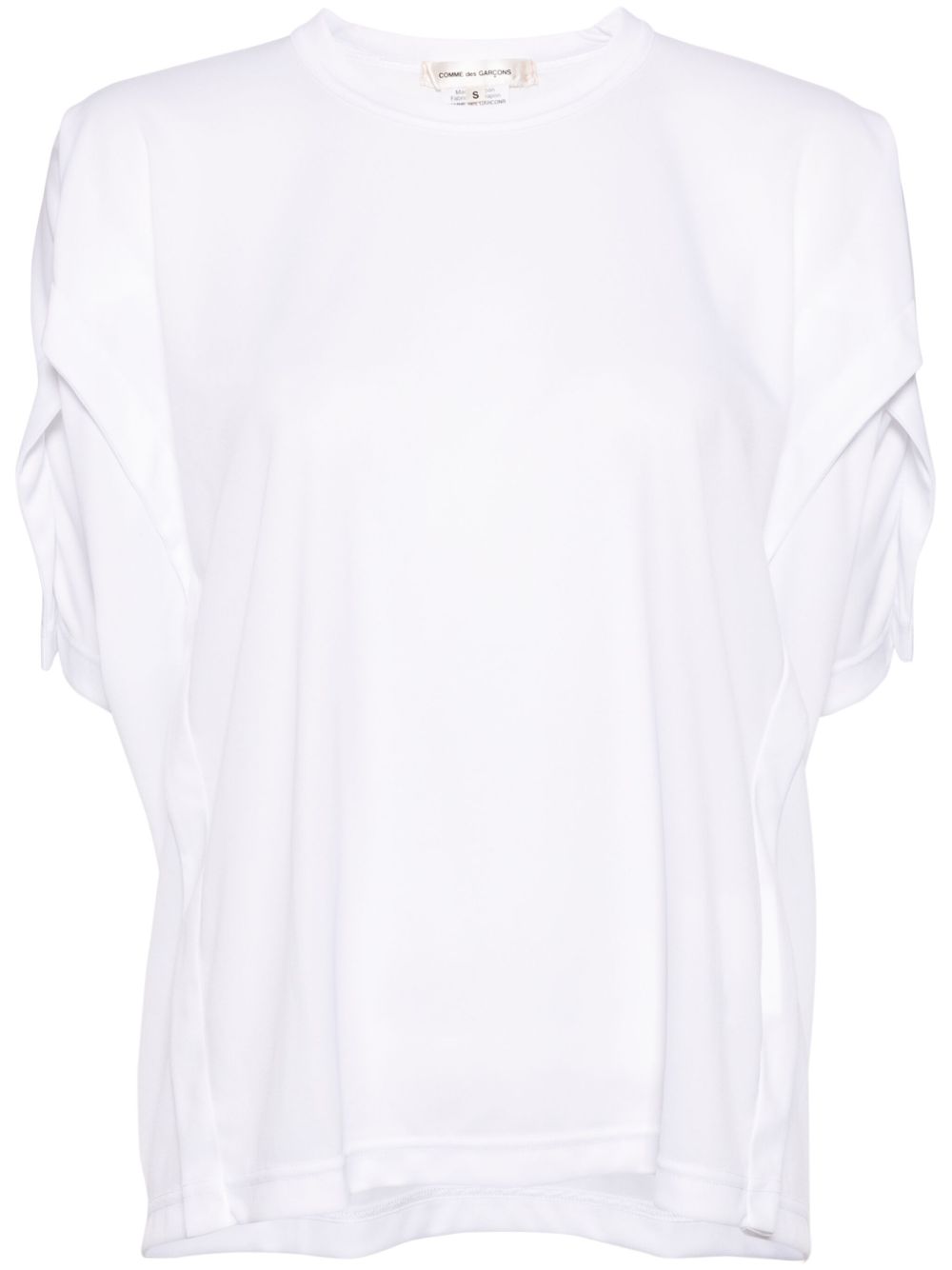 Comme Des Garçons 分层式T恤 - 白色