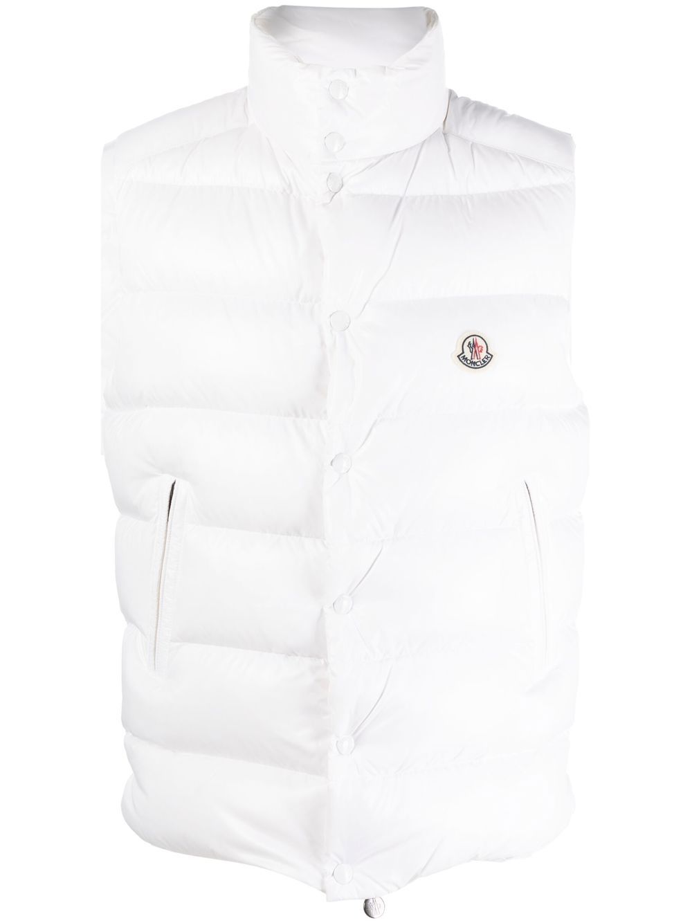 Moncler 羽绒填充马甲 - 白色
