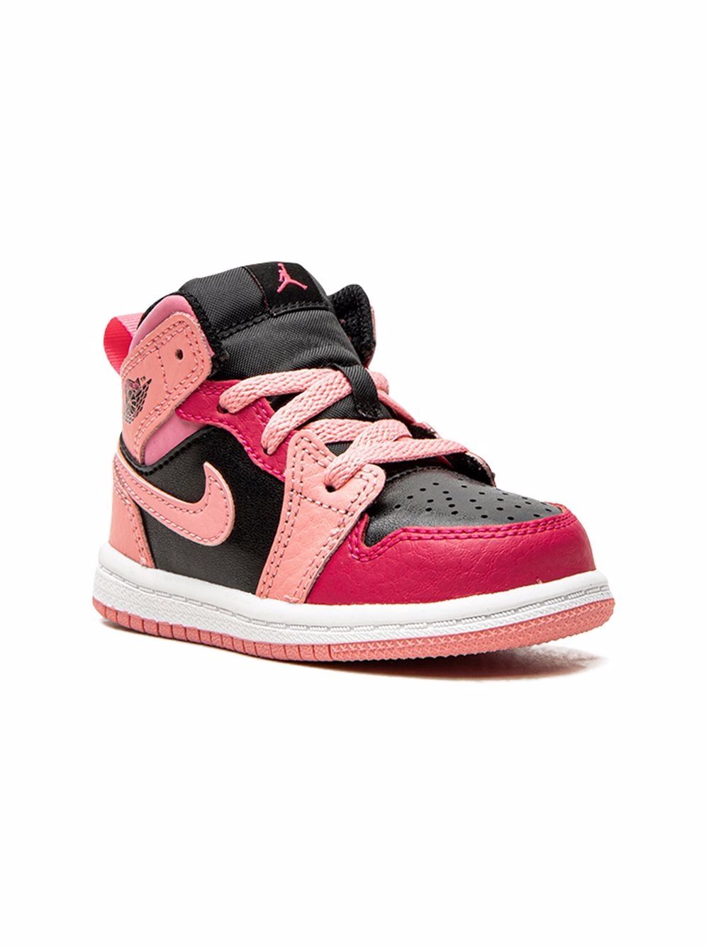 Jordan Kids Jordan 1 Mid 运动鞋 - 粉色