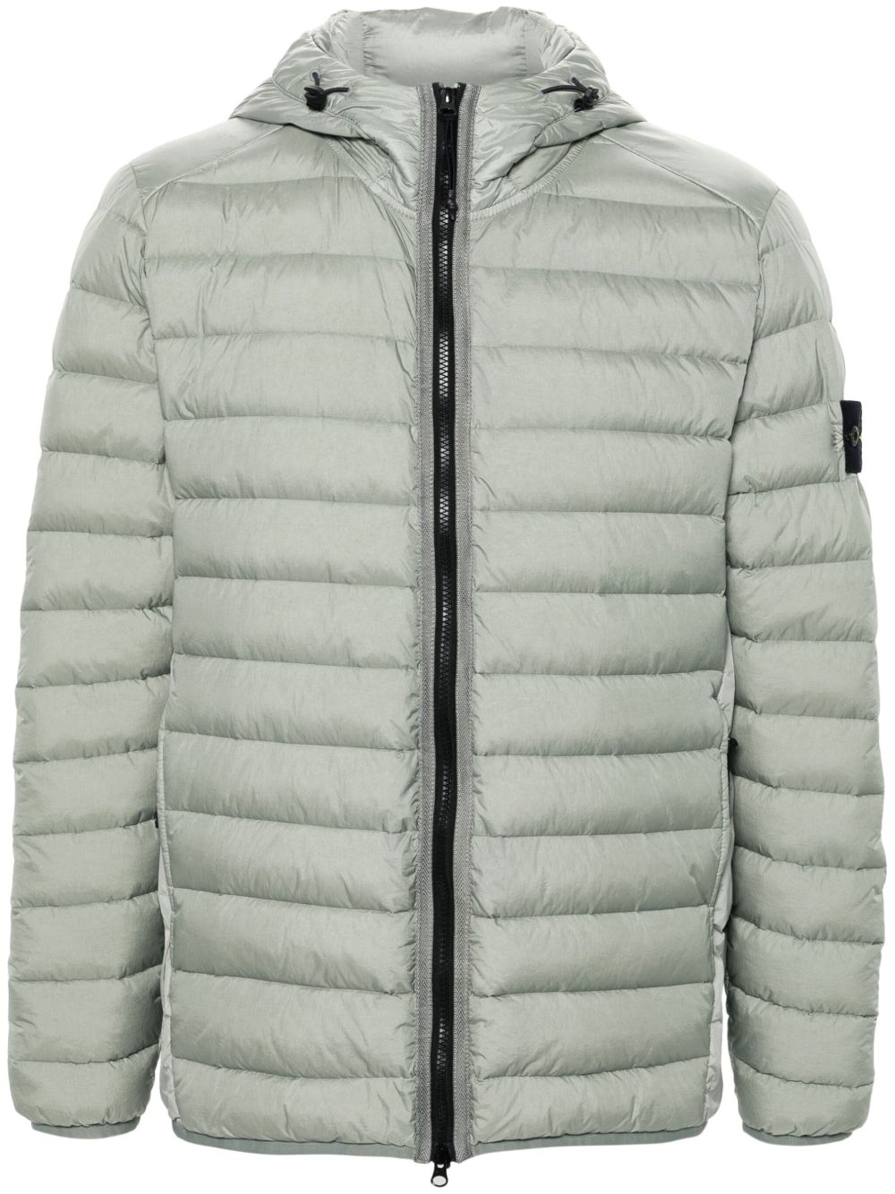 Stone Island Loom Woven Chambers R-Nylon 羽绒夹克 - 灰色