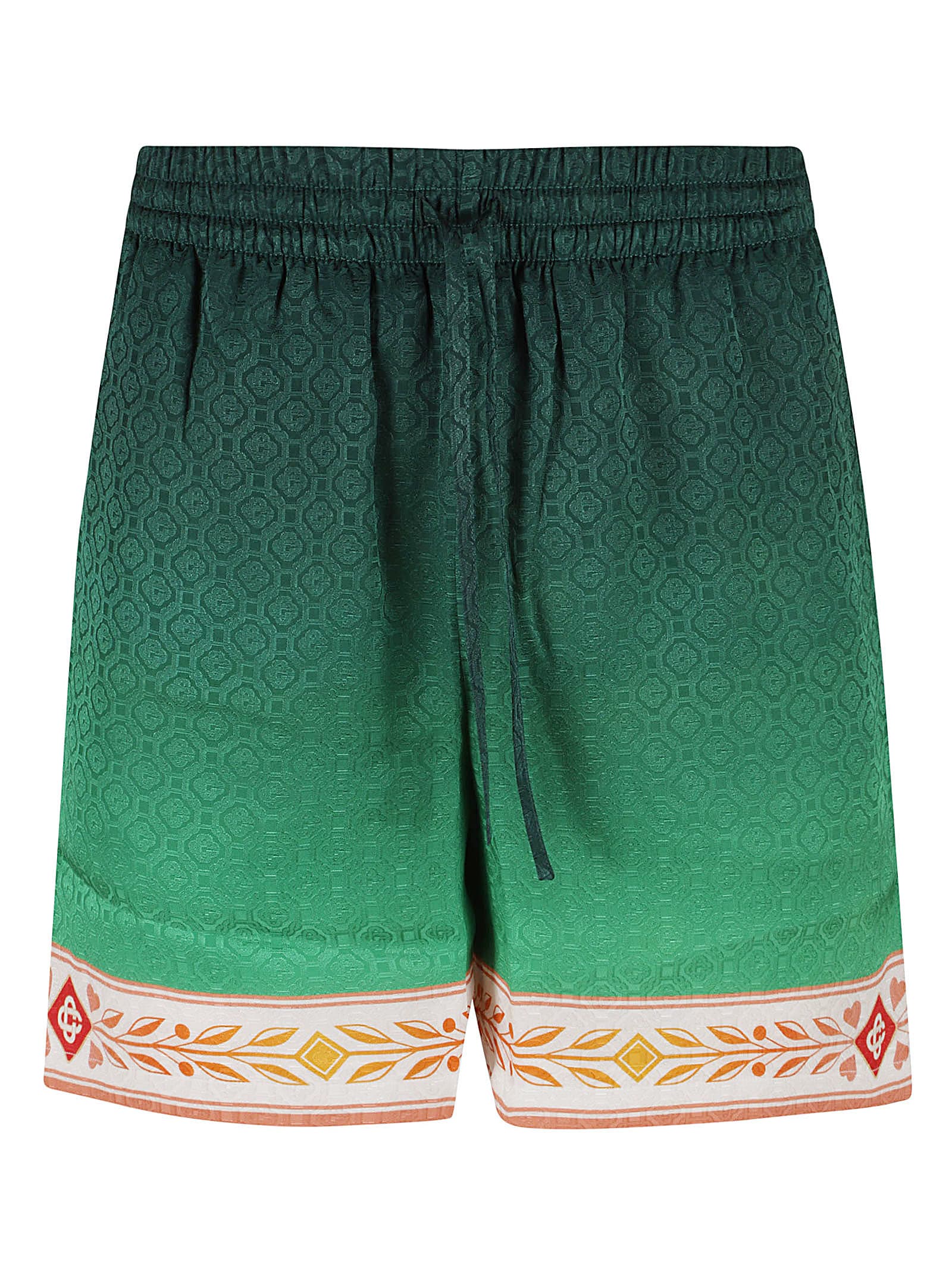 Casablanca Drawstring Waist Shorts