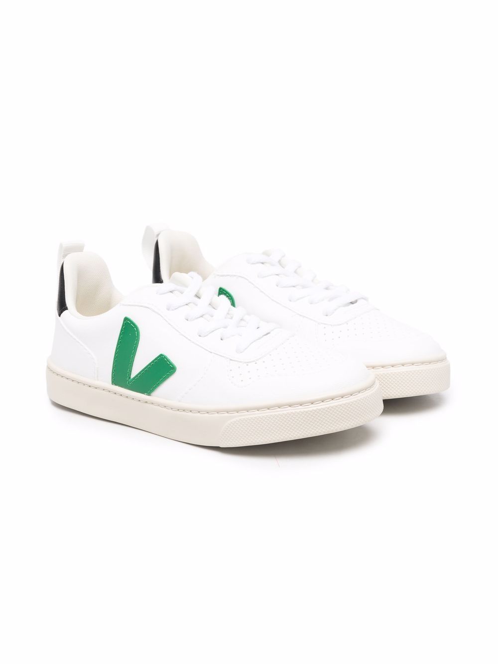 VEJA Kids V-10 板鞋 - 白色