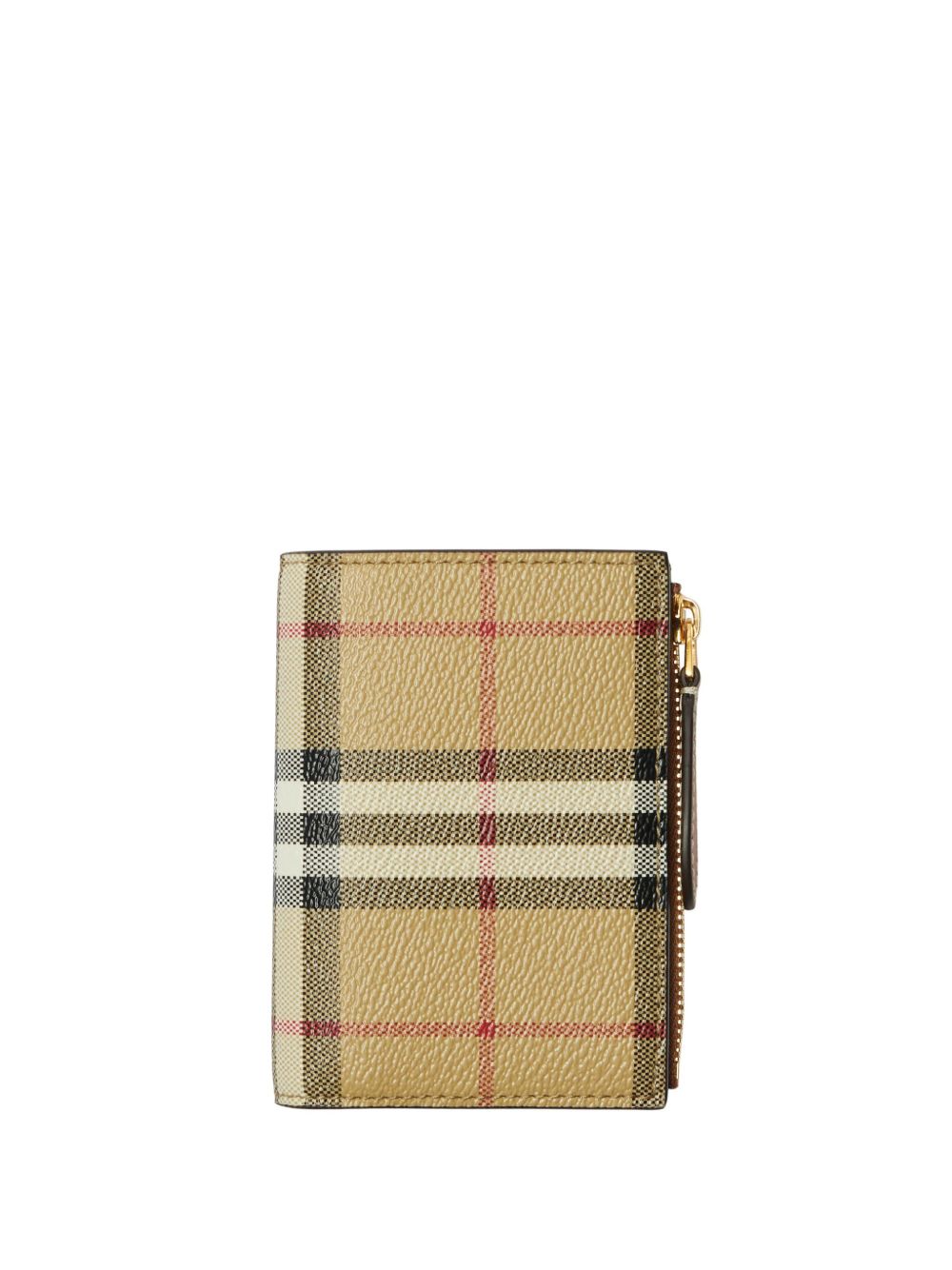 Burberry 经典格纹对折钱包 - 中性色