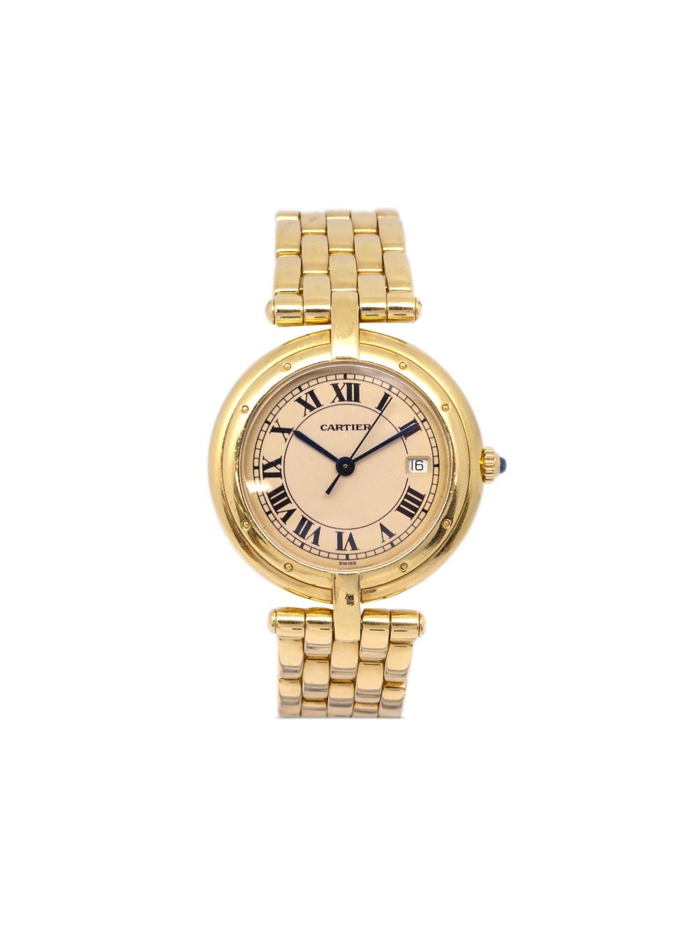 Cartier Panthere Vendome 30毫米腕表（1980-1990年代典藏款） - 金色