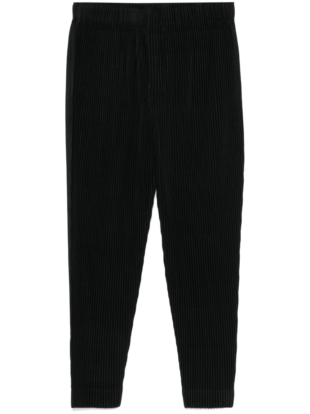 Homme Plissé Issey Miyake MC August 长裤 - 黑色
