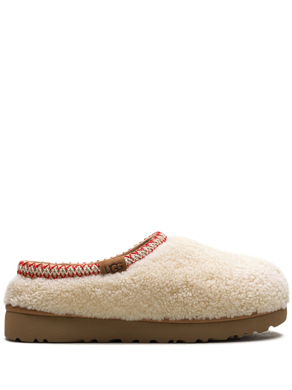 UGG Tasman Maxi Curly Natural 拖鞋 - 中性色