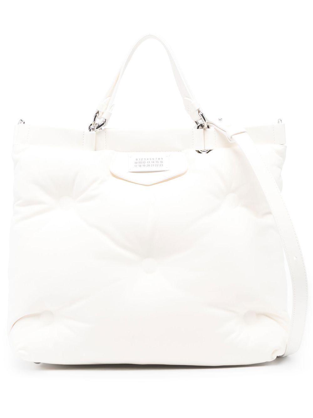 Maison Margiela Glam Slam 中号手提包 - 白色