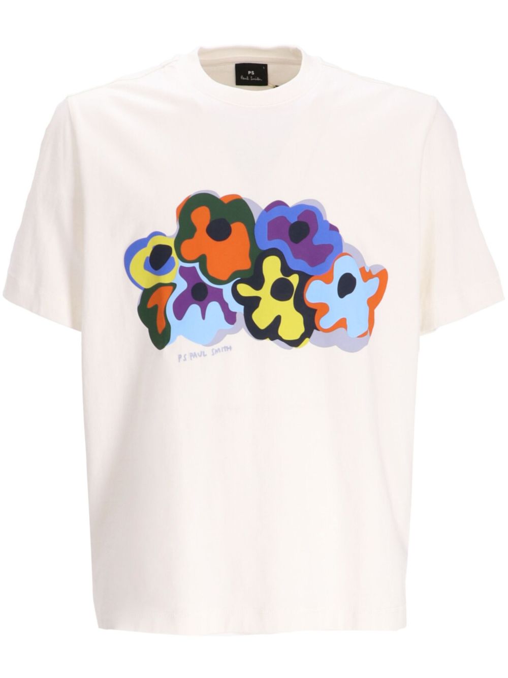 PS Paul Smith Bold Florals T恤 - 中性色