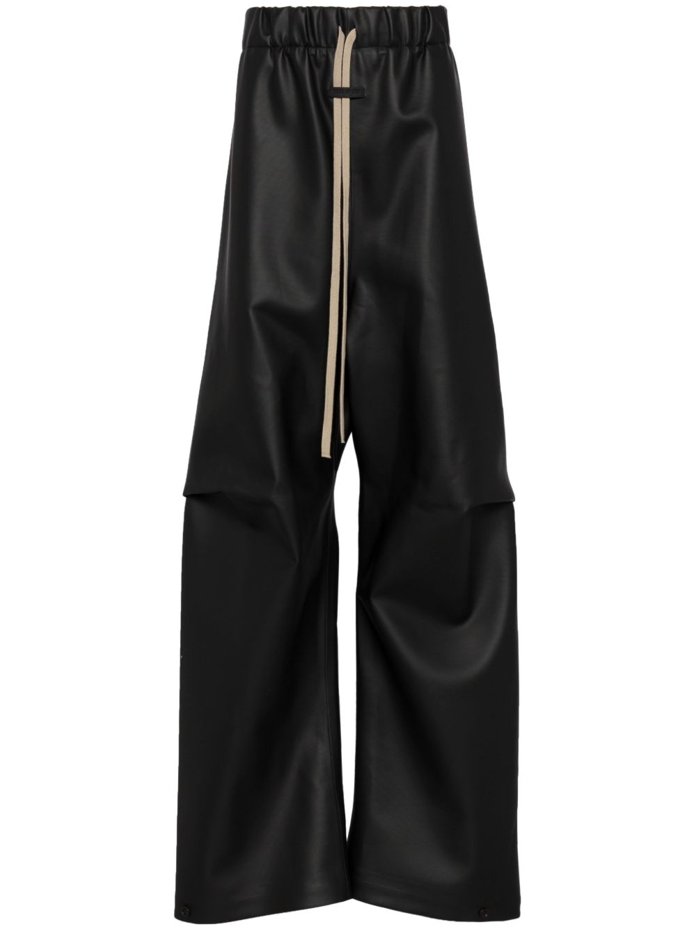 Fear Of God pleated wide-leg trousers - 黑色