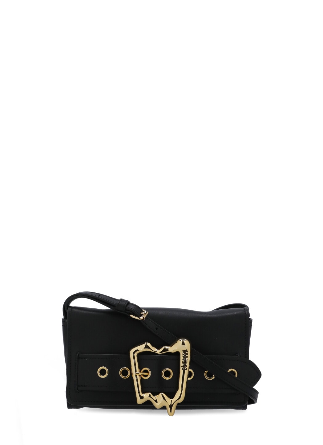 Moschino Morphed Buckle Shoulder Bag