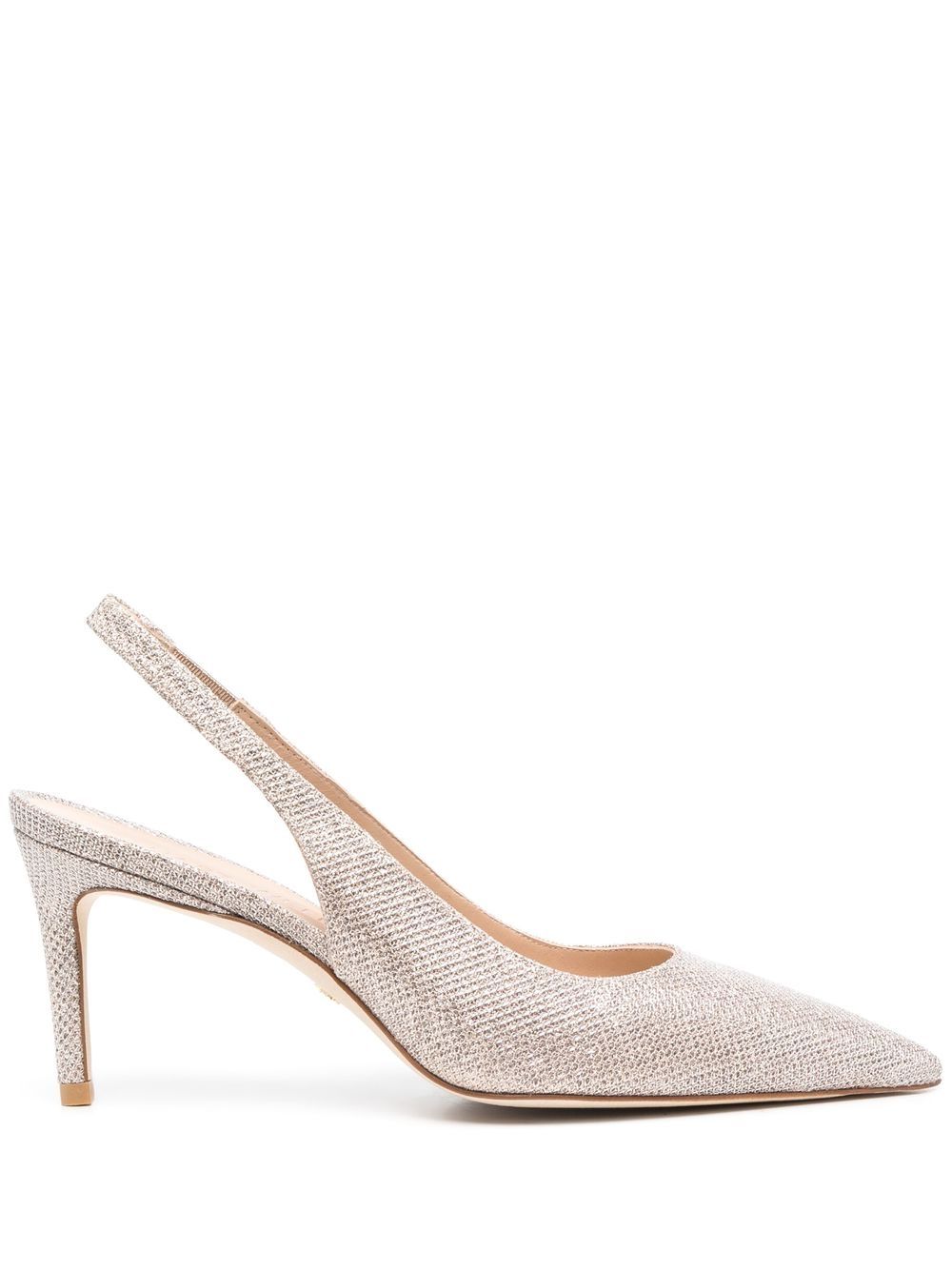 Stuart Weitzman Stuart 裹踝中跟鞋 - 中性色