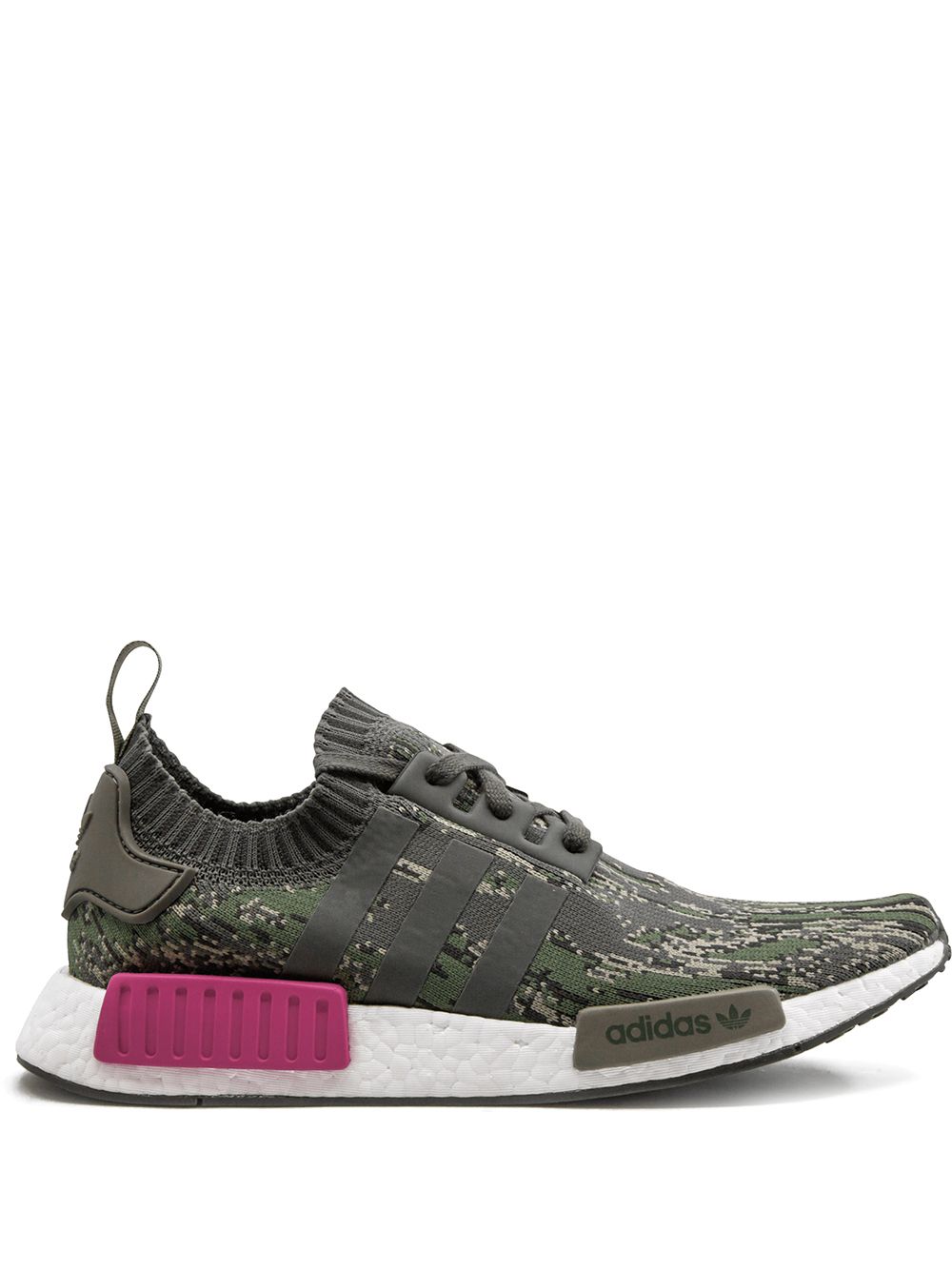 adidas NMD_R1 PK运动鞋 - 绿色