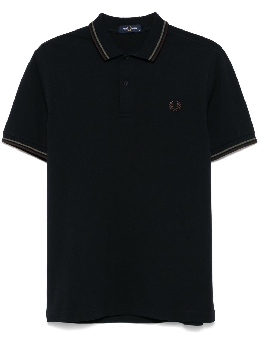 Fred Perry The Twin Tipped FP polo衫 - 蓝色
