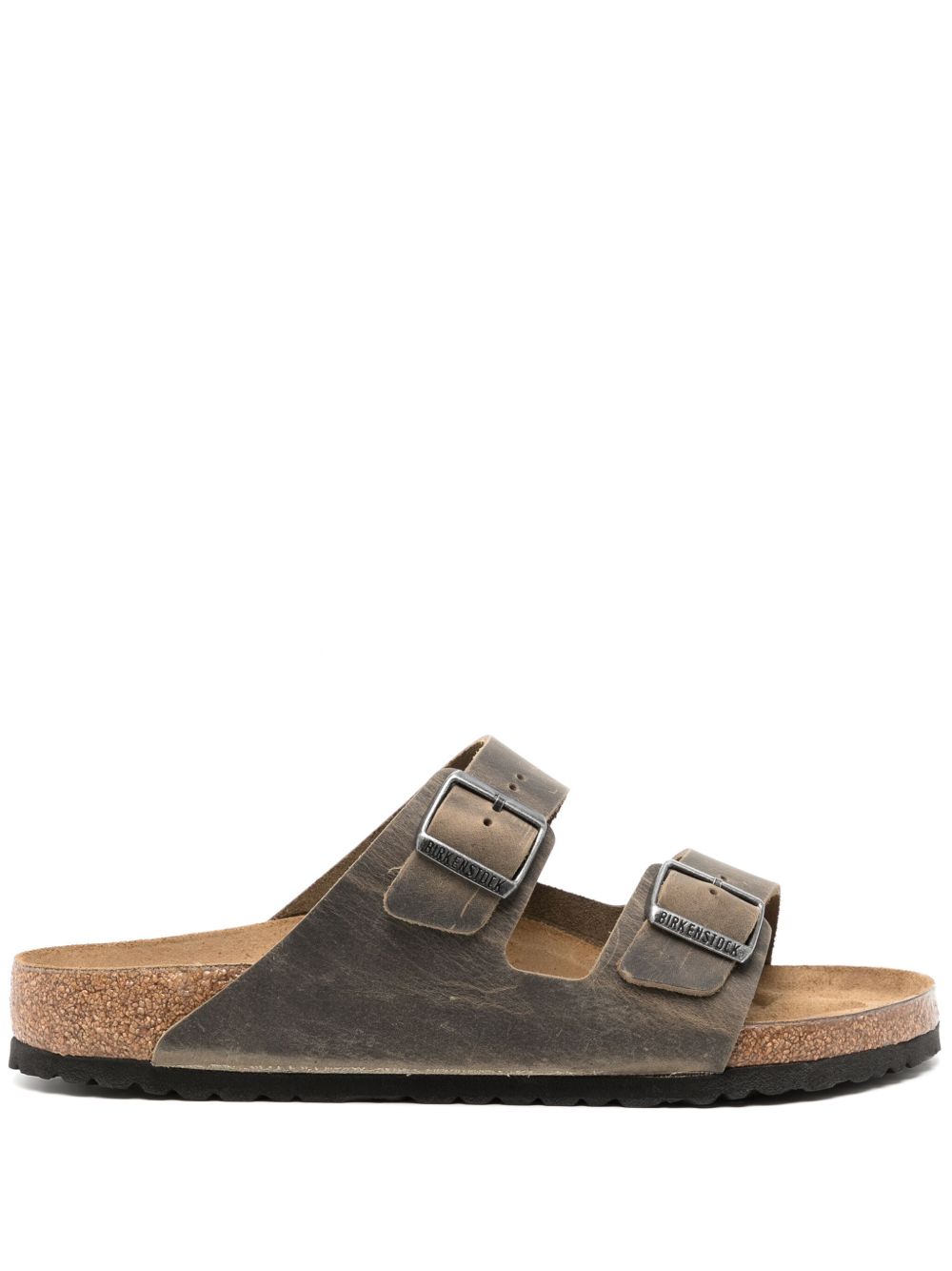 Birkenstock Arizona 皮质凉鞋 - 褐色