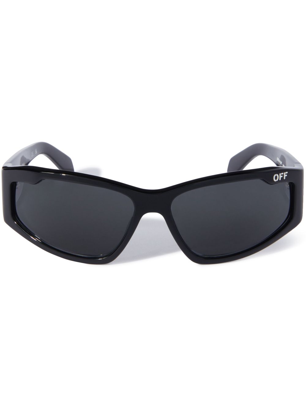 Off-White Eyewear Kimball 长方形框太阳眼镜 - 黑色