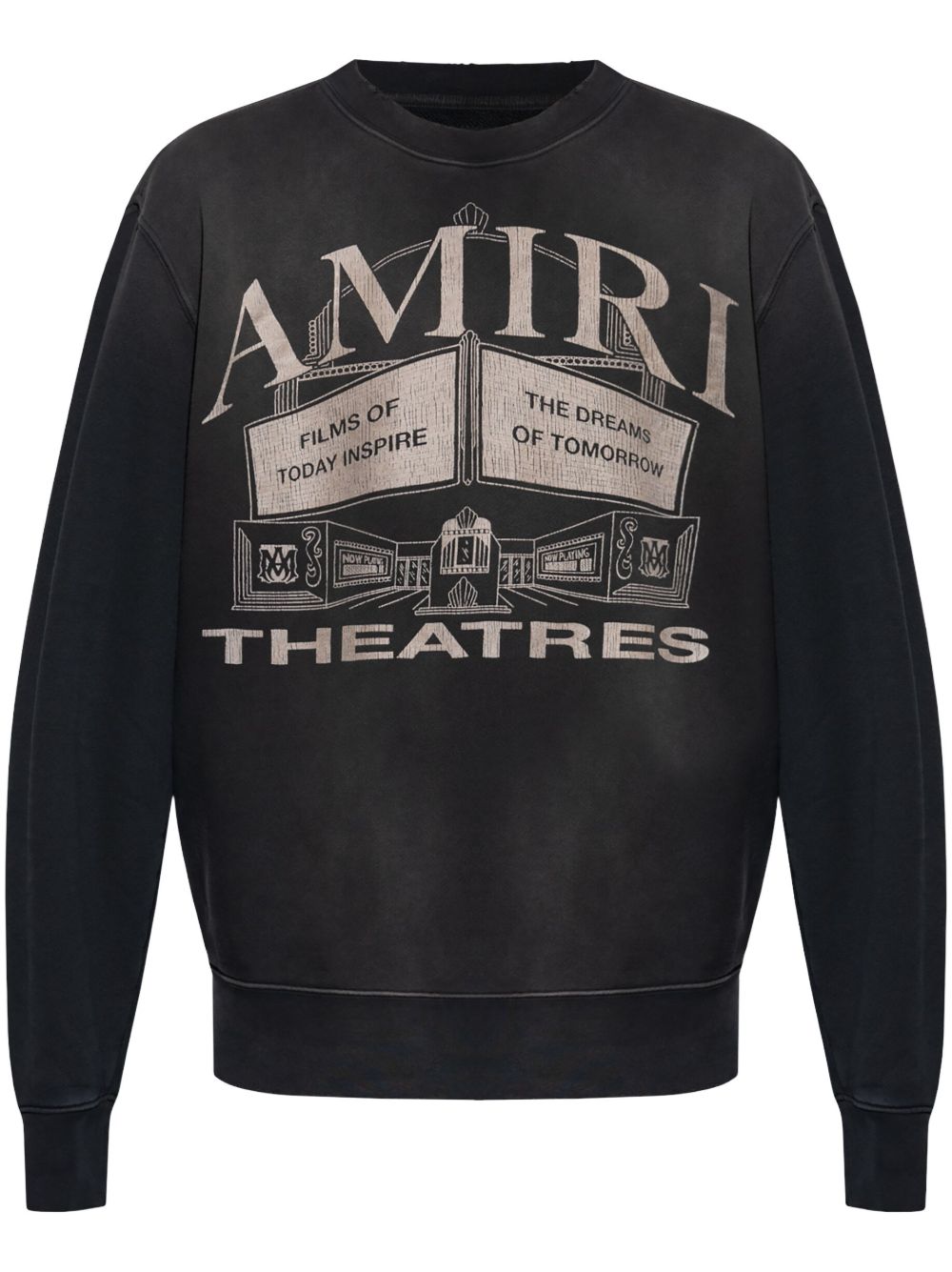 AMIRI Theatres Vintage 卫衣 - 黑色