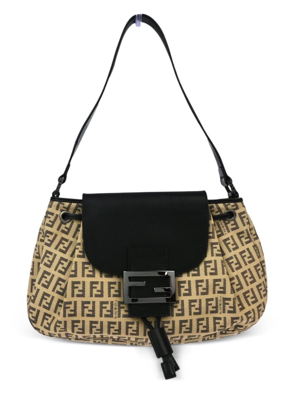 Fendi Pre-Owned Zucchino 手提包（2000年典藏款） - 褐色