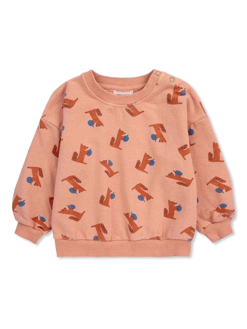Bobo Choses Hungry Squirrel 卫衣 - 粉色